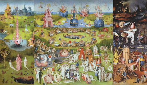 Иероним Босх "Сад неземных наслаждений" 1505-1506. Прадо, Мадрид
