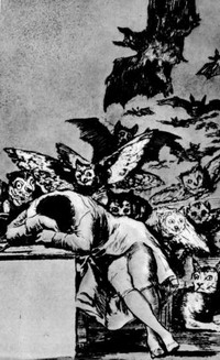 Goya «Los sueños de la razón producen monstruos»